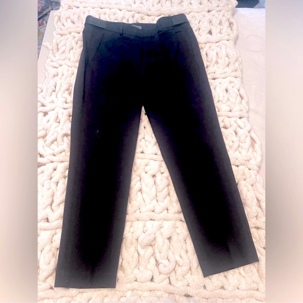 VINCE WOOL ANKLE PANTS